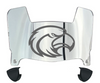 Southern Miss Golden Eagles Mini Football Helmet Visor Shield w/ Clips - PICK VISOR & LOGO COLOR