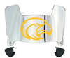 Southern Miss Golden Eagles Mini Football Helmet Visor Shield w/ Clips - PICK VISOR & LOGO COLOR