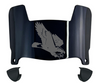 Southern Miss Golden Eagles Mini Football Helmet Visor Shield w/ Clips - PICK VISOR & LOGO COLOR