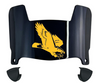 Southern Miss Golden Eagles Mini Football Helmet Visor Shield w/ Clips - PICK VISOR & LOGO COLOR