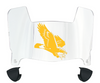 Southern Miss Golden Eagles Mini Football Helmet Visor Shield w/ Clips - PICK VISOR & LOGO COLOR