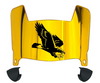Southern Miss Golden Eagles Mini Football Helmet Visor Shield w/ Clips - PICK VISOR & LOGO COLOR