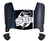Southern Utah Thunderbirds Mini Football Helmet Visor Shield w/ Clips - PICK VISOR & LOGO COLOR