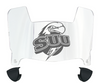 Southern Utah Thunderbirds Mini Football Helmet Visor Shield w/ Clips - PICK VISOR & LOGO COLOR