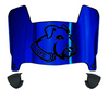 St Francis Terriers Mini Football Helmet Visor Shield w/ Clips - PICK VISOR & LOGO COLOR
