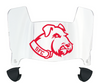 St Francis Terriers Mini Football Helmet Visor Shield w/ Clips - PICK VISOR & LOGO COLOR