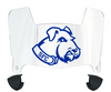 St Francis Terriers Mini Football Helmet Visor Shield w/ Clips - PICK VISOR & LOGO COLOR