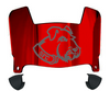 St Francis Terriers Mini Football Helmet Visor Shield w/ Clips - PICK VISOR & LOGO COLOR