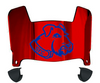 St Francis Terriers Mini Football Helmet Visor Shield w/ Clips - PICK VISOR & LOGO COLOR