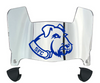 St Francis Terriers Mini Football Helmet Visor Shield w/ Clips - PICK VISOR & LOGO COLOR