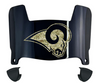 St Louis Rams Limited Edition Mini Football Helmet Visor Shield w/ Clips - PICK VISOR & LOGO COLOR