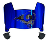 St Louis Rams Limited Edition Mini Football Helmet Visor Shield w/ Clips - PICK VISOR & LOGO COLOR