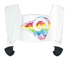 St Louis Rams Limited Edition Mini Football Helmet Visor Shield w/ Clips - PICK VISOR & LOGO COLOR