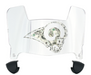 St Louis Rams Limited Edition Mini Football Helmet Visor Shield w/ Clips - PICK VISOR & LOGO COLOR