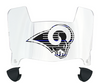 St Louis Rams Limited Edition Mini Football Helmet Visor Shield w/ Clips - PICK VISOR & LOGO COLOR