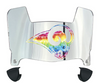St Louis Rams Limited Edition Mini Football Helmet Visor Shield w/ Clips - PICK VISOR & LOGO COLOR