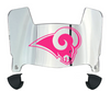 St Louis Rams Limited Edition Mini Football Helmet Visor Shield w/ Clips - PICK VISOR & LOGO COLOR