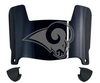 St Louis Rams Mini Football Helmet Visor Shield w/ Clips - PICK VISOR & LOGO COLOR