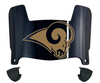 St Louis Rams Mini Football Helmet Visor Shield w/ Clips - PICK VISOR & LOGO COLOR