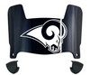 St Louis Rams Mini Football Helmet Visor Shield w/ Clips - PICK VISOR & LOGO COLOR