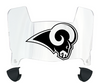 St Louis Rams Mini Football Helmet Visor Shield w/ Clips - PICK VISOR & LOGO COLOR