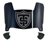 St Thomas Tommies Mini Football Helmet Visor Shield w/ Clips - PICK VISOR & LOGO COLOR