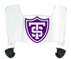 St Thomas Tommies Mini Football Helmet Visor Shield w/ Clips - PICK VISOR & LOGO COLOR