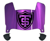 St Thomas Tommies Mini Football Helmet Visor Shield w/ Clips - PICK VISOR & LOGO COLOR