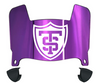 St Thomas Tommies Mini Football Helmet Visor Shield w/ Clips - PICK VISOR & LOGO COLOR