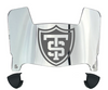 St Thomas Tommies Mini Football Helmet Visor Shield w/ Clips - PICK VISOR & LOGO COLOR