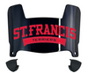 St Francis Terriers Mini Football Helmet Visor Shield w/ Clips - PICK VISOR & LOGO COLOR