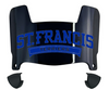 St Francis Terriers Mini Football Helmet Visor Shield w/ Clips - PICK VISOR & LOGO COLOR
