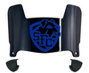 St Francis Terriers Mini Football Helmet Visor Shield w/ Clips - PICK VISOR & LOGO COLOR