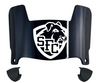 St Francis Terriers Mini Football Helmet Visor Shield w/ Clips - PICK VISOR & LOGO COLOR