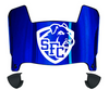 St Francis Terriers Mini Football Helmet Visor Shield w/ Clips - PICK VISOR & LOGO COLOR