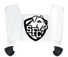 St Francis Terriers Mini Football Helmet Visor Shield w/ Clips - PICK VISOR & LOGO COLOR