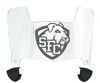St Francis Terriers Mini Football Helmet Visor Shield w/ Clips - PICK VISOR & LOGO COLOR