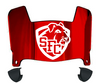 St Francis Terriers Mini Football Helmet Visor Shield w/ Clips - PICK VISOR & LOGO COLOR
