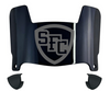 St Francis Terriers Mini Football Helmet Visor Shield w/ Clips - PICK VISOR & LOGO COLOR