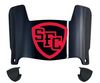 St Francis Terriers Mini Football Helmet Visor Shield w/ Clips - PICK VISOR & LOGO COLOR