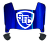 St Francis Terriers Mini Football Helmet Visor Shield w/ Clips - PICK VISOR & LOGO COLOR