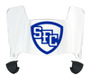 St Francis Terriers Mini Football Helmet Visor Shield w/ Clips - PICK VISOR & LOGO COLOR
