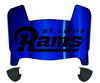St Louis Rams Mini Football Helmet Visor Shield w/ Clips - PICK VISOR & LOGO COLOR