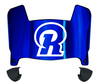 St Louis Rams Mini Football Helmet Visor Shield w/ Clips - PICK VISOR & LOGO COLOR