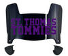 St Thomas Tommies Mini Football Helmet Visor Shield w/ Clips - PICK VISOR & LOGO COLOR