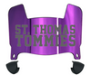 St Thomas Tommies Mini Football Helmet Visor Shield w/ Clips - PICK VISOR & LOGO COLOR