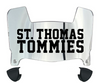 St Thomas Tommies Mini Football Helmet Visor Shield w/ Clips - PICK VISOR & LOGO COLOR