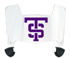 St Thomas Tommies Mini Football Helmet Visor Shield w/ Clips - PICK VISOR & LOGO COLOR