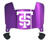St Thomas Tommies Mini Football Helmet Visor Shield w/ Clips - PICK VISOR & LOGO COLOR