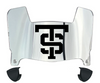 St Thomas Tommies Mini Football Helmet Visor Shield w/ Clips - PICK VISOR & LOGO COLOR